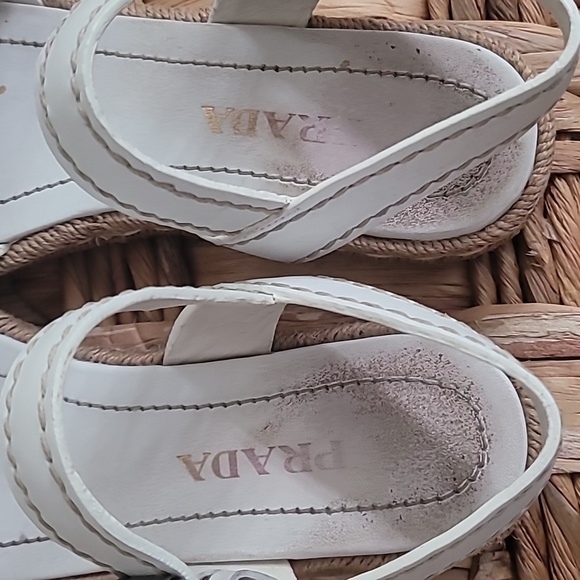 ๐ผ PRADA ESPADRILLES OPEN TOE SANDALS. - Picture 10 of 14